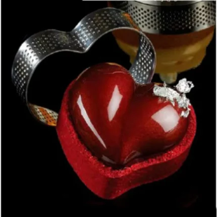 Pavoni micro perforated SS Band XF14 HEART